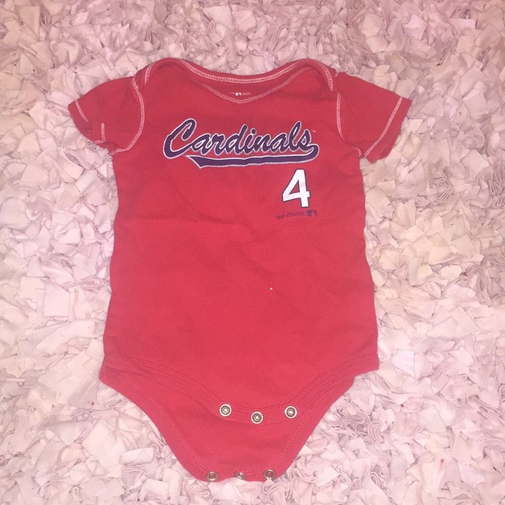 Cardinals Baseball Onesie, Molina